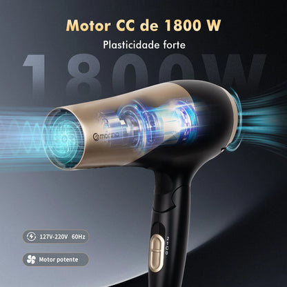 Secador de Cabelo profissional Hair dryer,  220V 110V